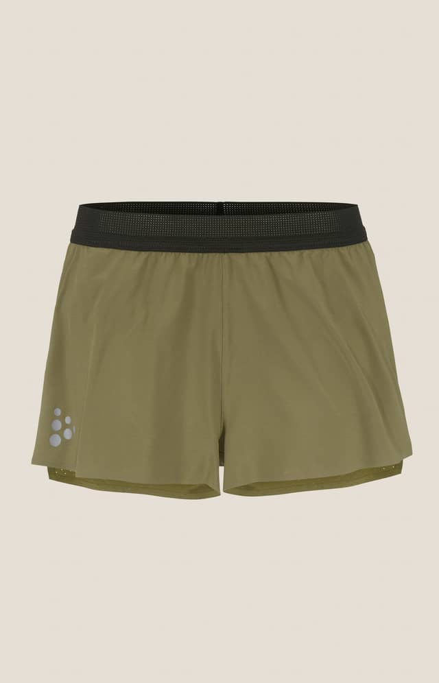 PRO Hypervent Split Shorts 2 M | Green | Craft Sportswear