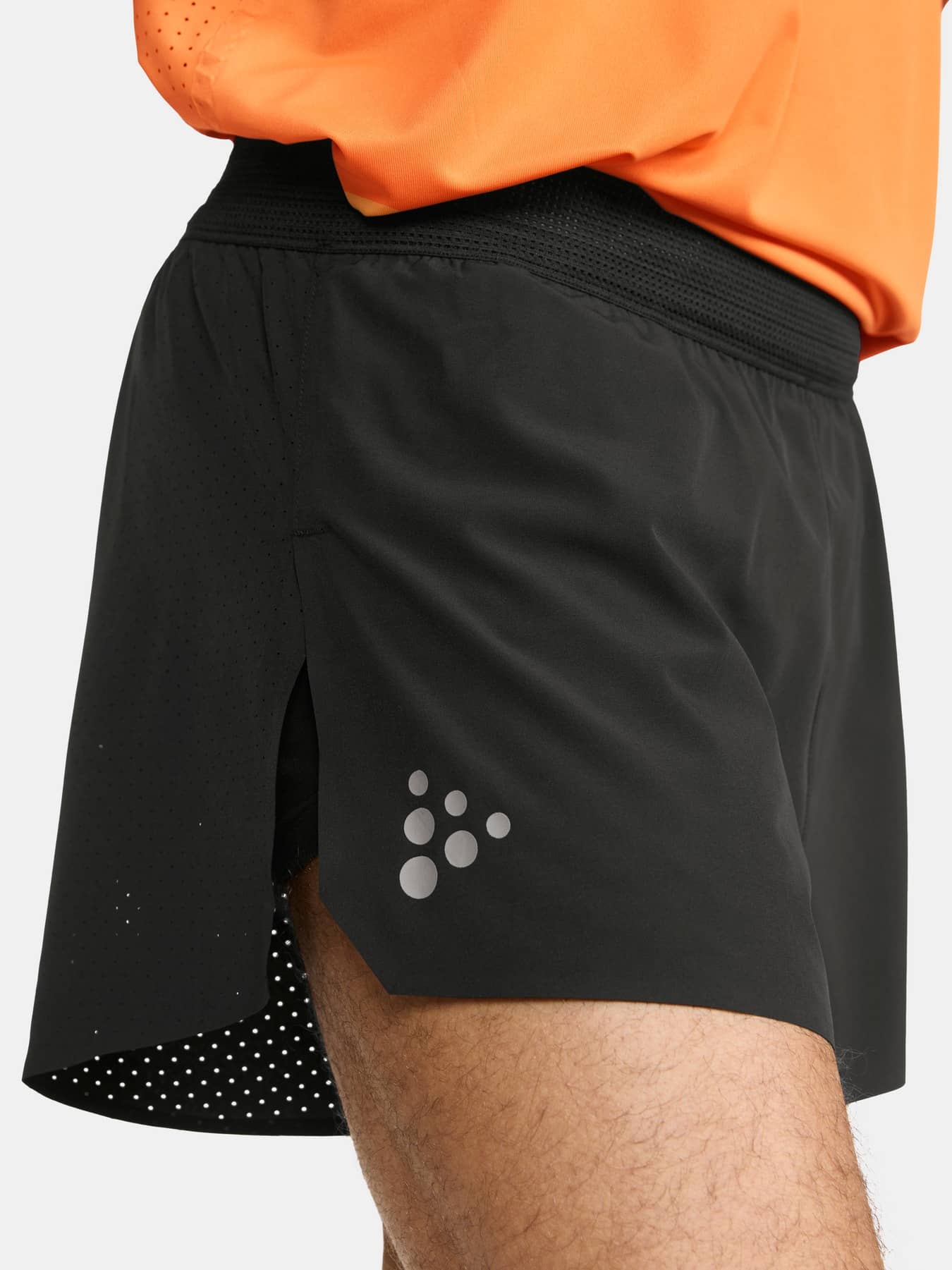 PRO Hypervent Split Shorts 2 M | Black | Craft Sportswear