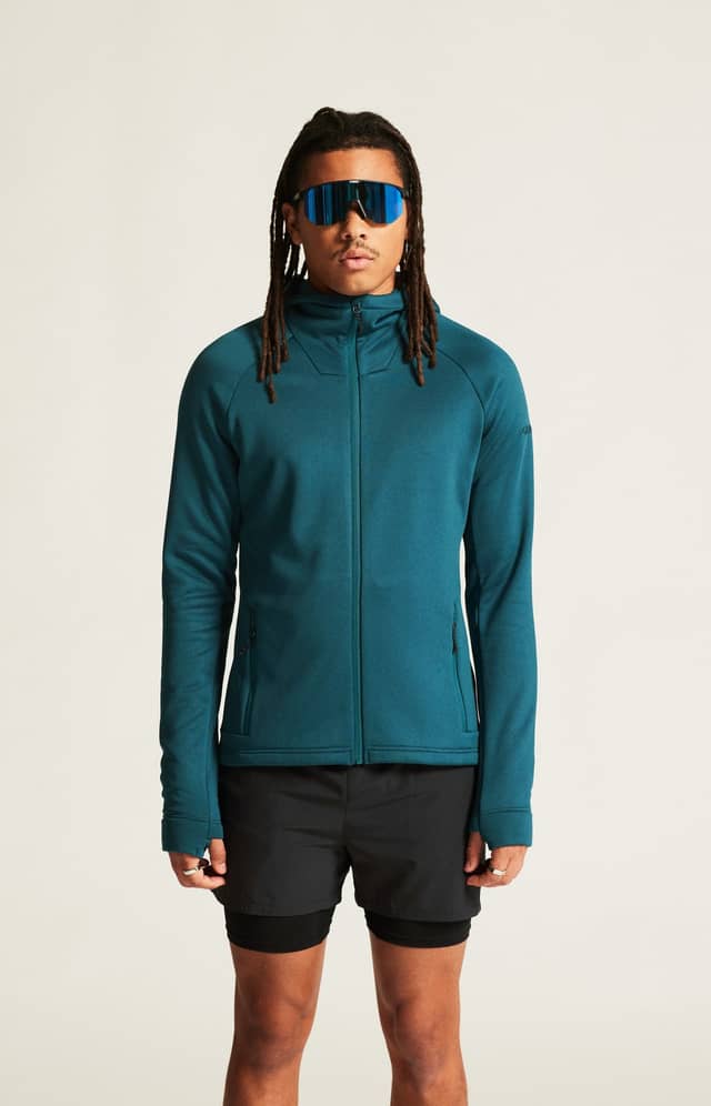 Adv Explore Power Fleece Hood Jkt M | Blue | Craft Sportswear