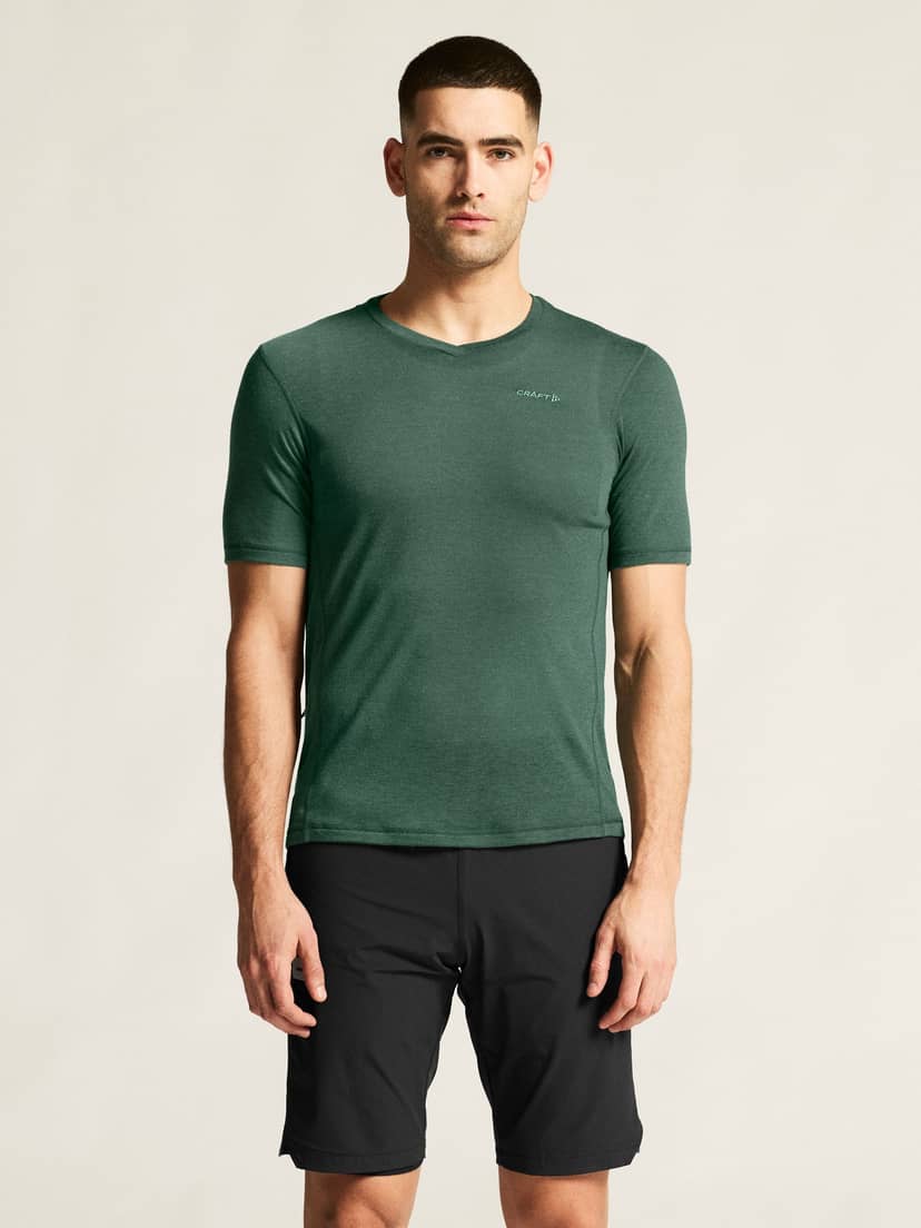 Everyday Wool SS Tee M | Green | Craft Sportswear