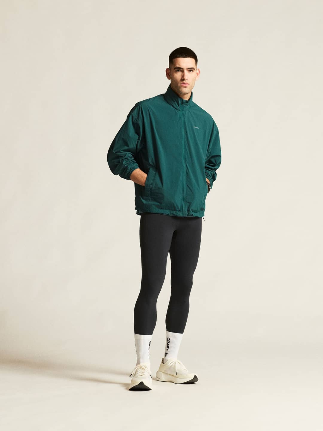Hypervent Oversized Wind Jacket M | Green | Craft Sportswear